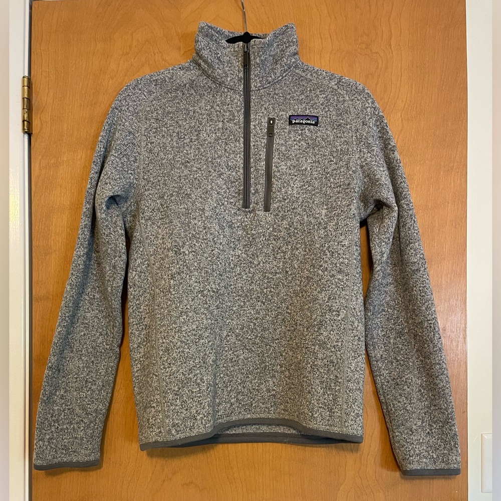 Patagonia Gray Women's Quarter-Zip Fleece
